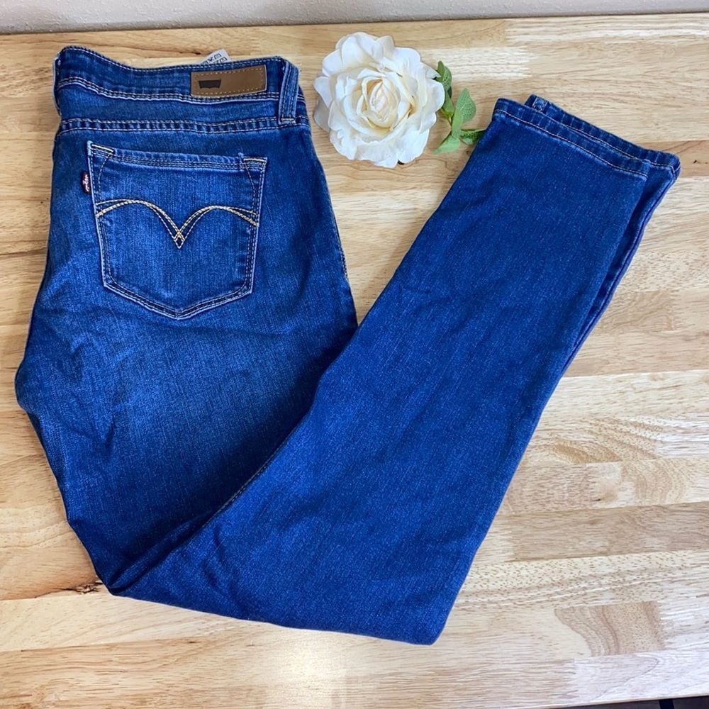 Levi's Demi Curve Low Rise Skinny Jeans- 13/31